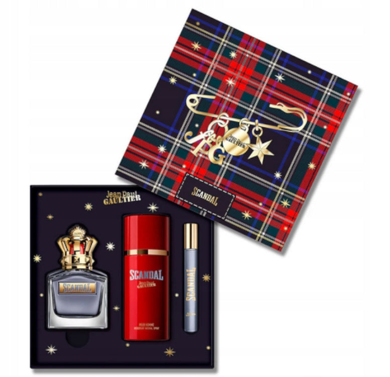 Set for men Jean Paul Gaultier Scandal - EDT 100 ml, Deo, perfume Packaging status original