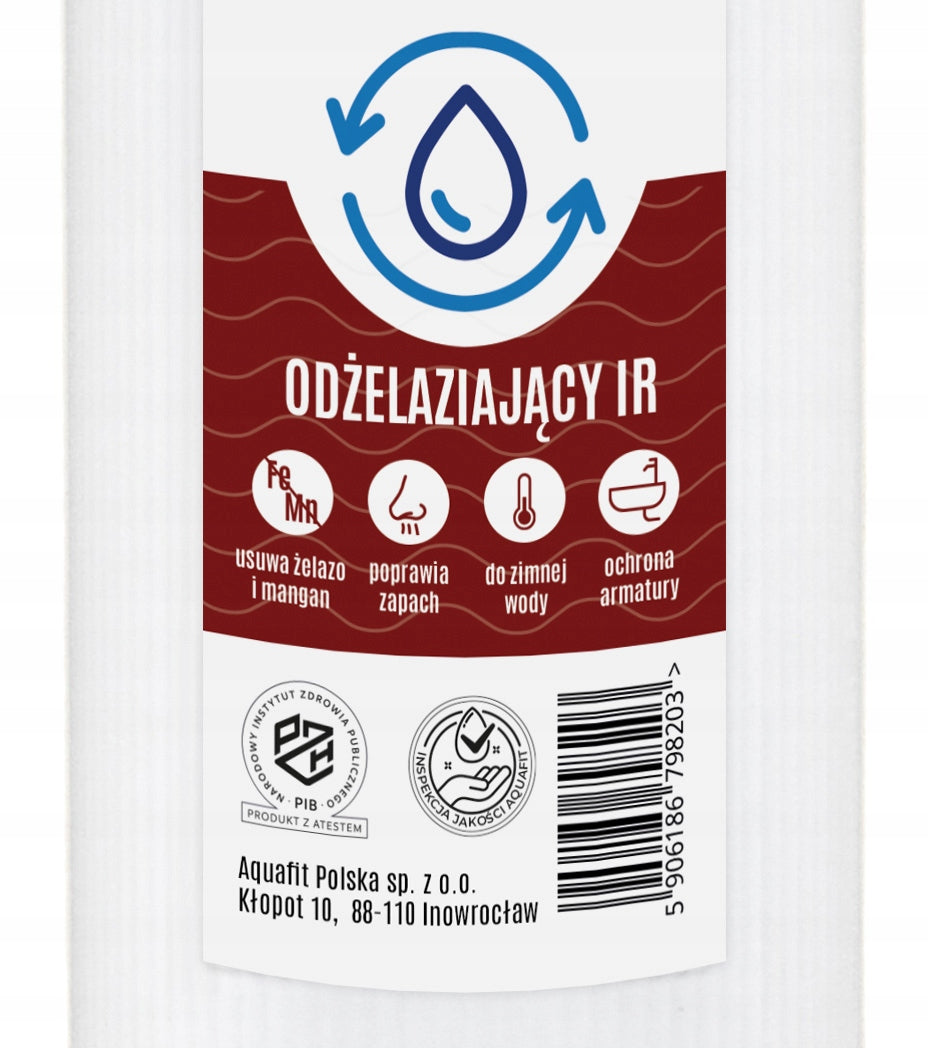 Set of 10" Water Filter Cartridges for Whole House 3 Degrees of Filtration AQUAFIT Brand Aquafit