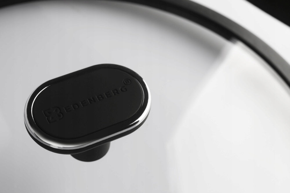 Set of 10 aluminium pots Edenberg EB 5631 Color black