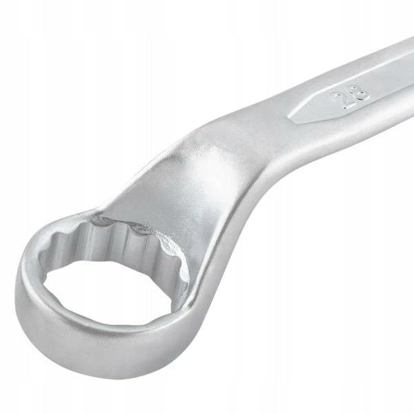 Set of 12 bent eye wrenches 6-32 mm 12-angle CrV steel Forcekraft Key type box-end