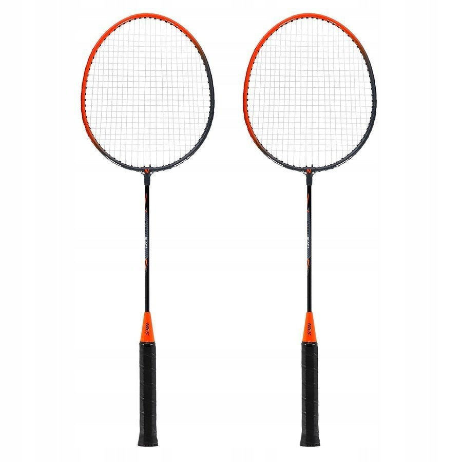 Set of 2 Badminton Recreational Game Rockets for Beginners NILS Brand Nils