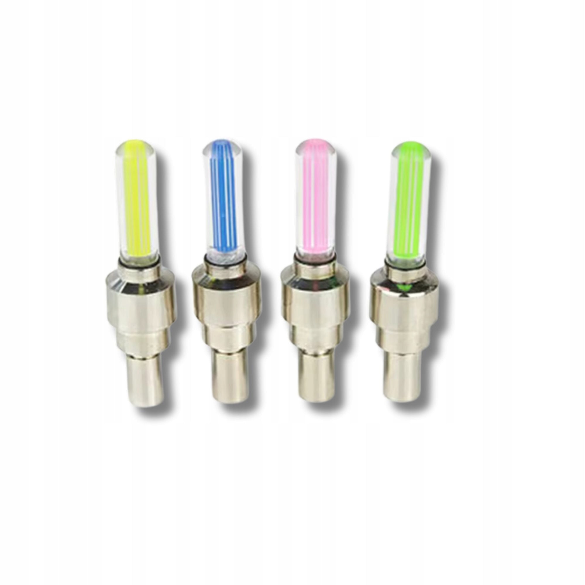 Set of 2 LED Lights for Bicycle and Car Tube Valve Kind set