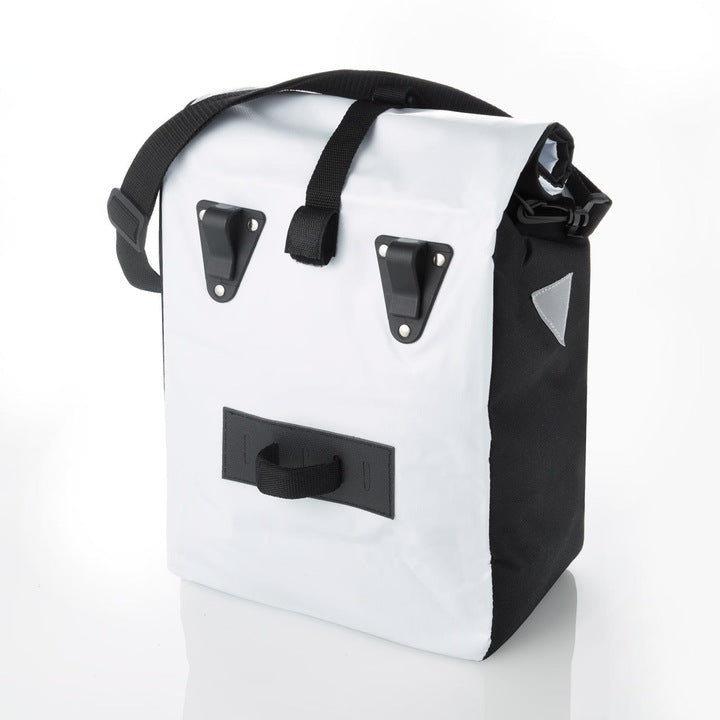 Set of 2x Bicycle pouch waterproof for rear side rack white ZAGATTO Color white