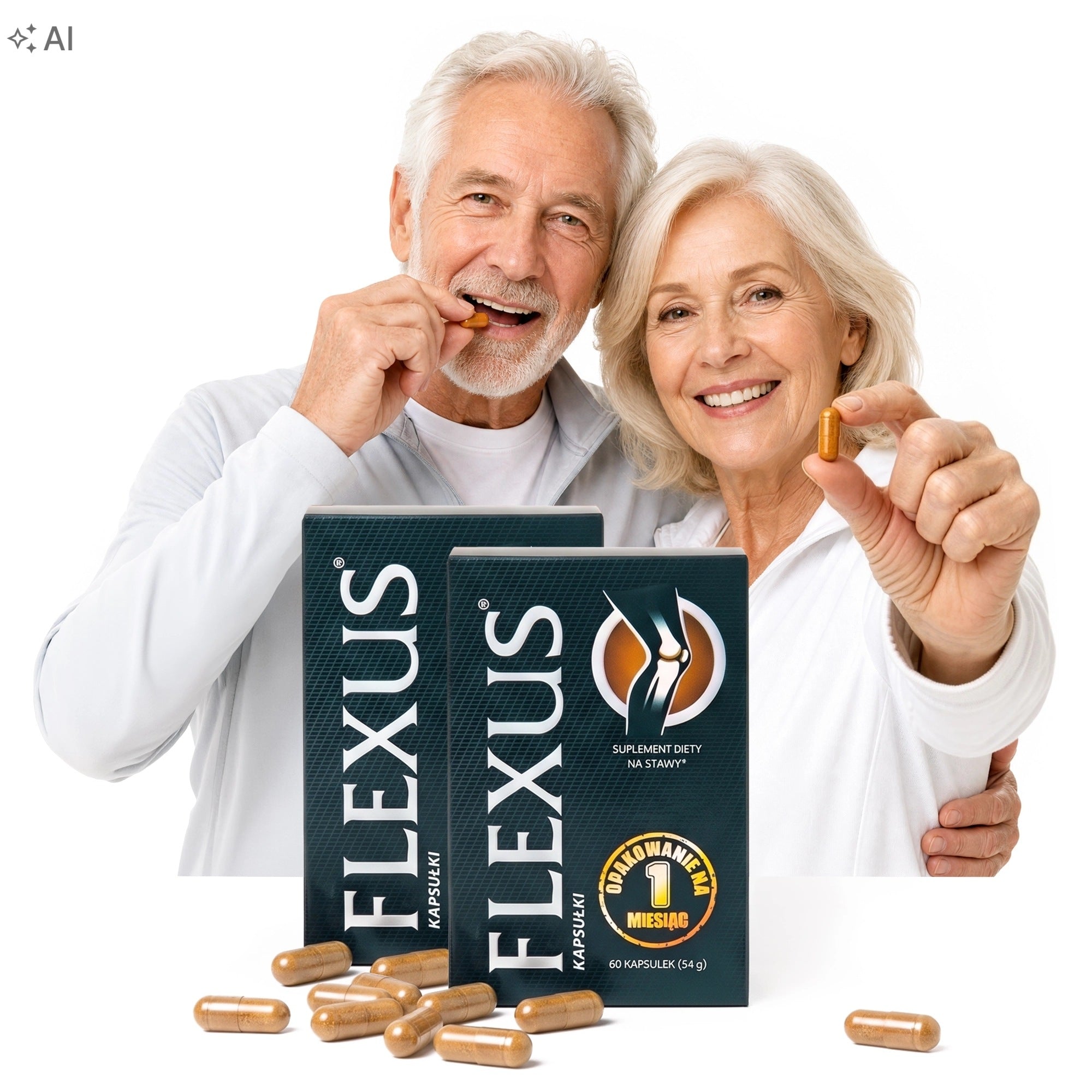 Set of 2x Flexus - collagen for joints - 2x 60 capsules