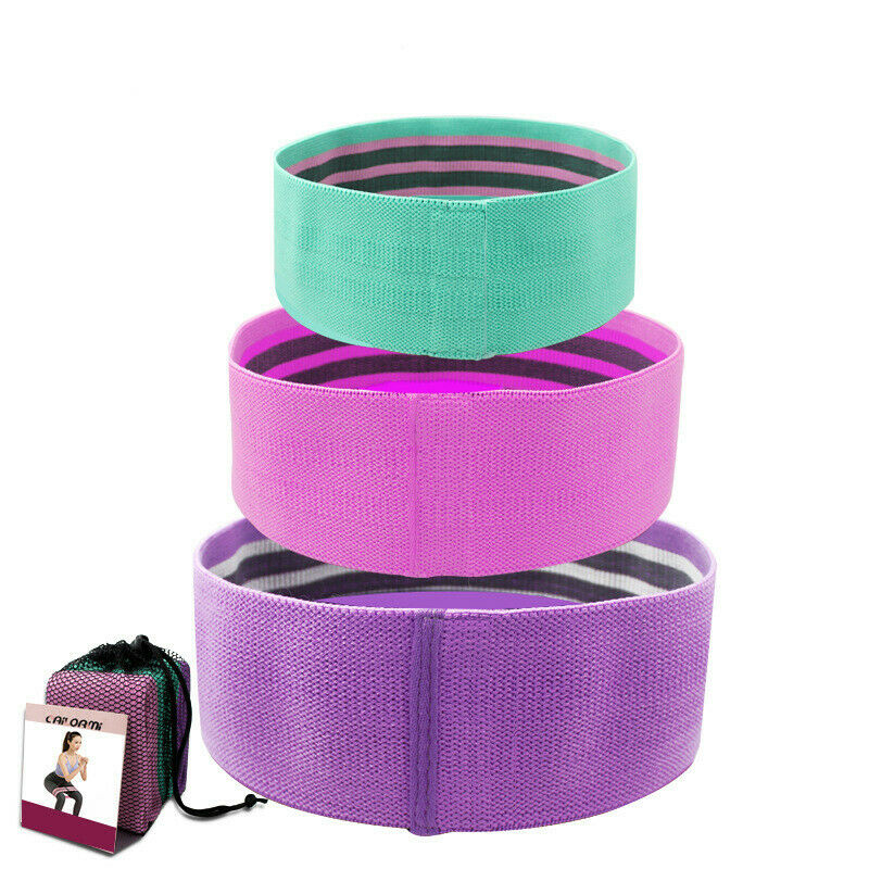 Set of 3 Resistance Rubber Exercise Rubber Pro Bands Brand no brand
