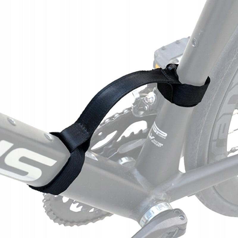 Set of 3 x Handle Strap for carrying bike transport up the stairs to the frame
