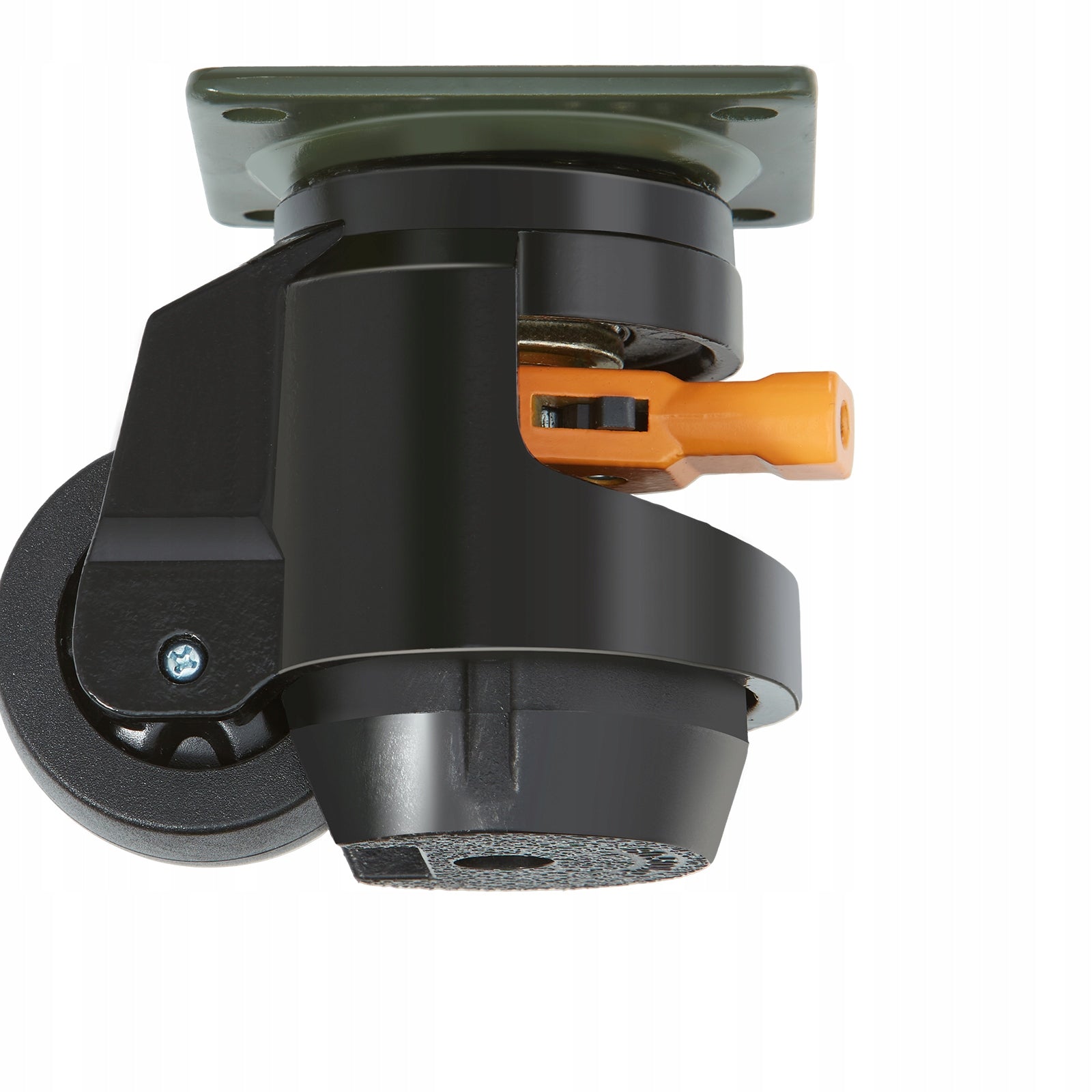Set of 4 Leveling Casters 2200lbs 2.5" 360 Swivel Workbench Machine Number of items in the set 4