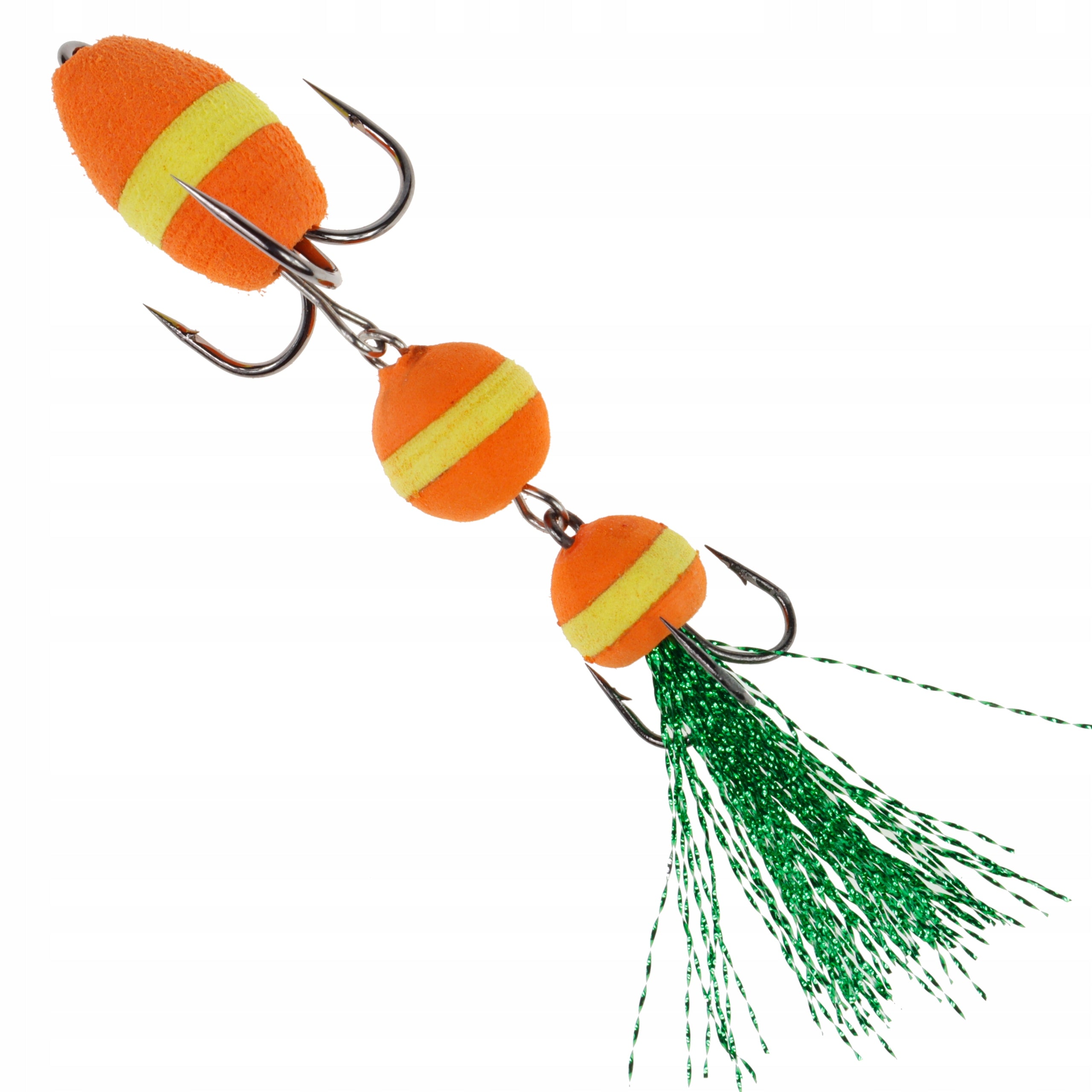 Set of 4x MANDULA snowman 3 parts 2 anchors zander pike tassel Manufacturer code 50021123 4x M A N D U L A