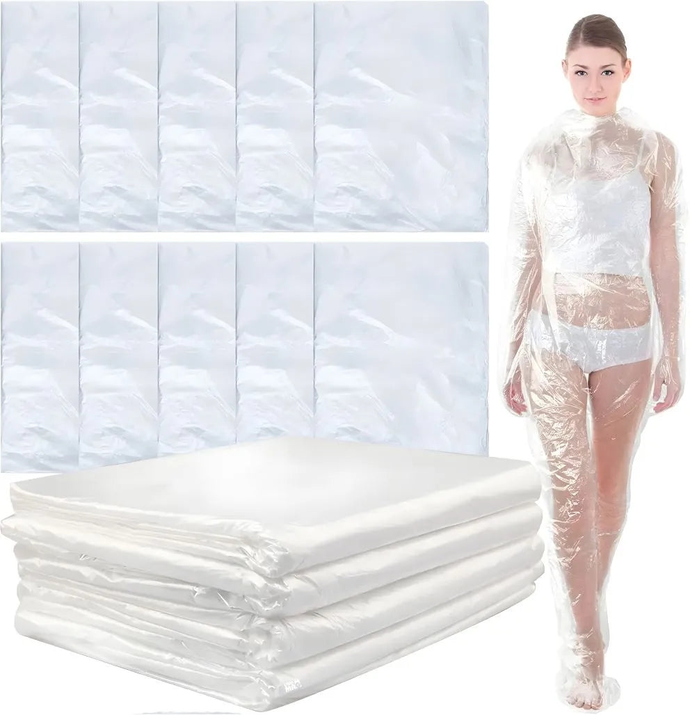 Set of 50 Linomag Sauna Packaging Films, Transparent, 100x200 cm