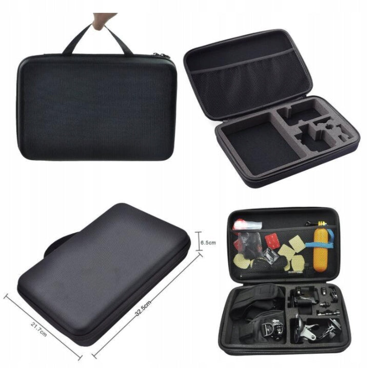 Set of 50in1 Mounts for GoPro, DJI, Insta360, Outdoor Accessories + Suitcase Packaging status original