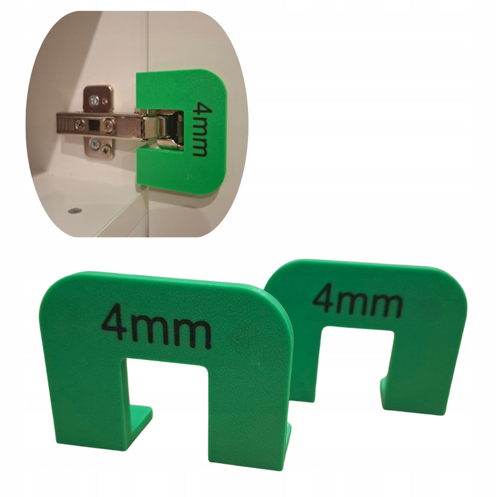 Set of 6 Hinged Magnetic Front Mounting Spacers 2mm 3mm 4mm Brand no brand