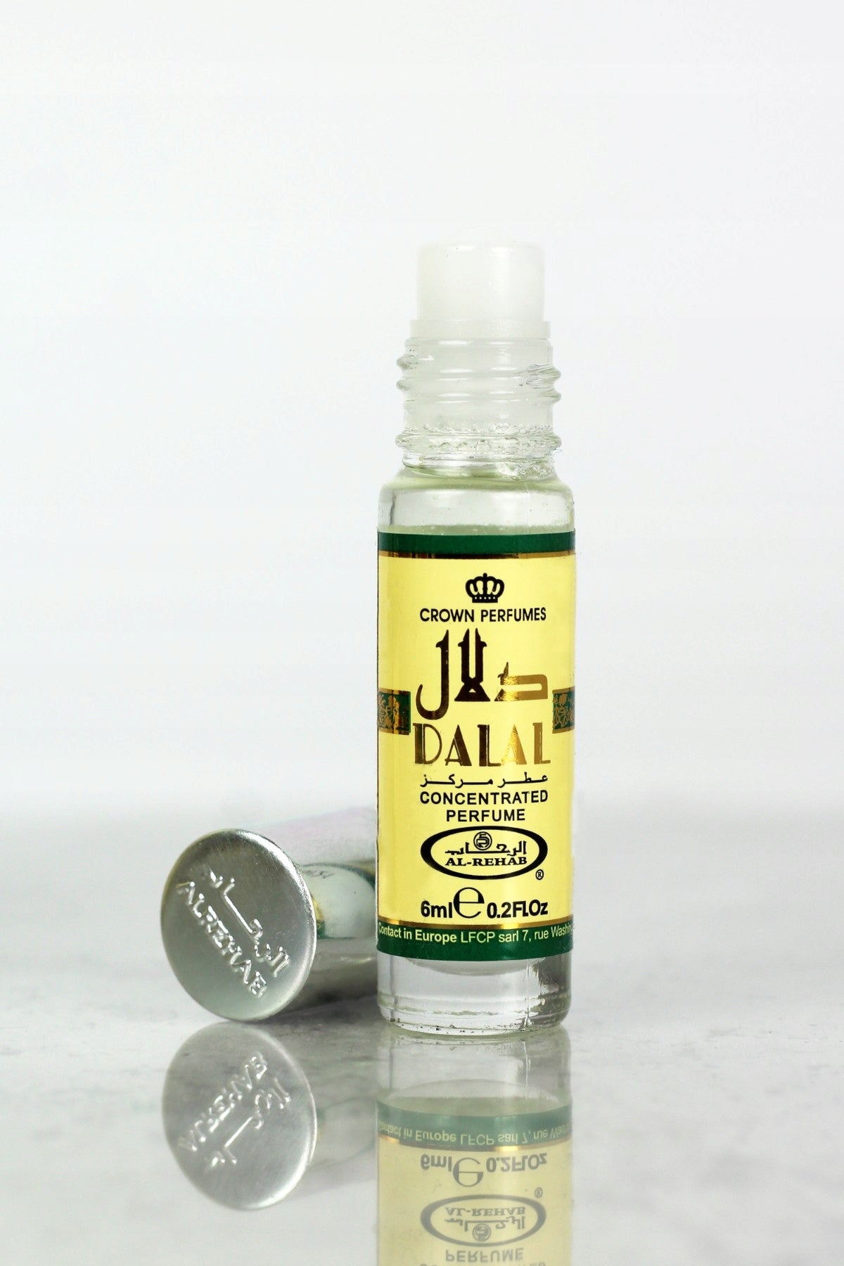 Set of 6 Perfumes in Oil DALAL CPO Women's 6 ml Al Rehab Brand Al-Rehab