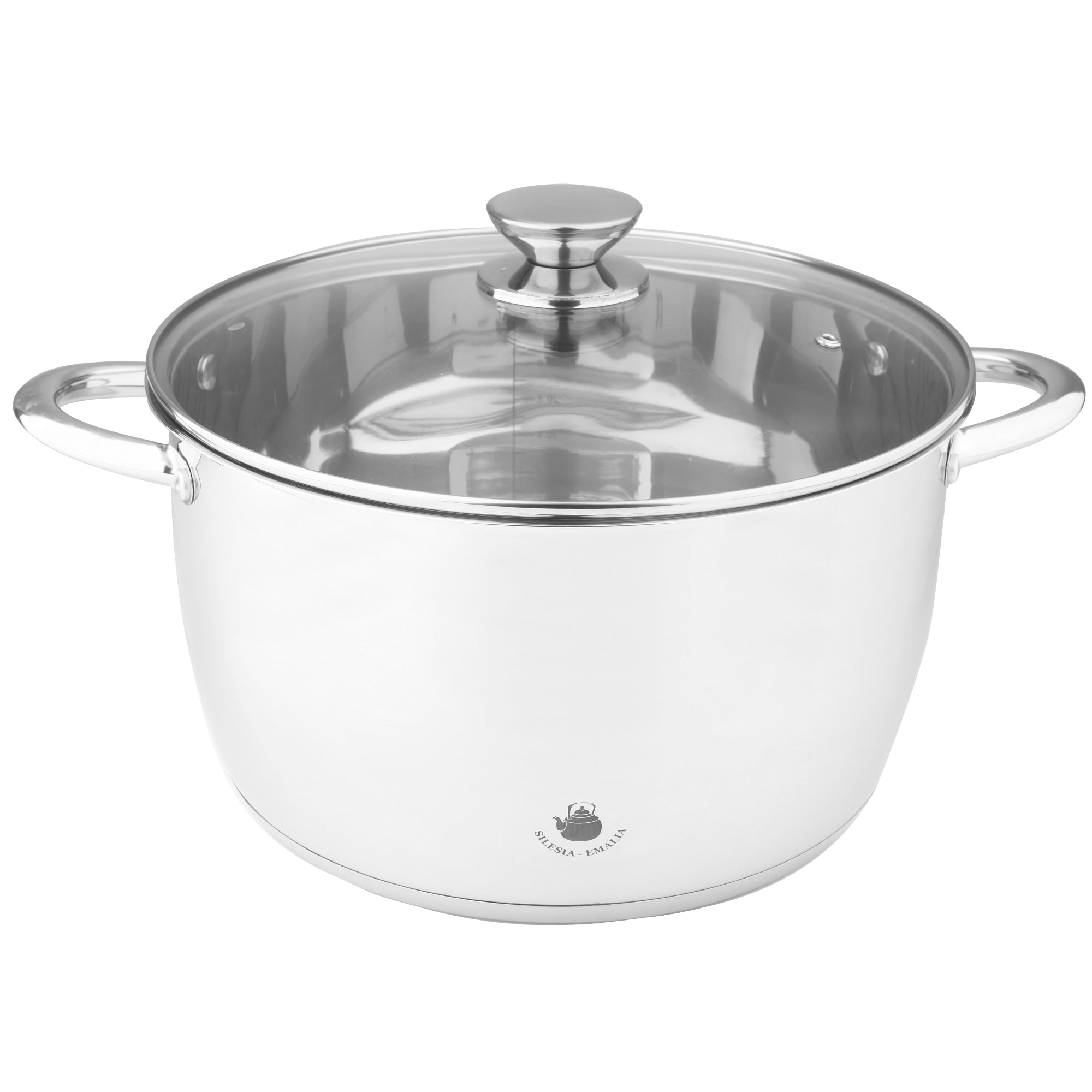 Set of 8 piece LEON stainless steel pots with lids Manufacturer code 5905155037367