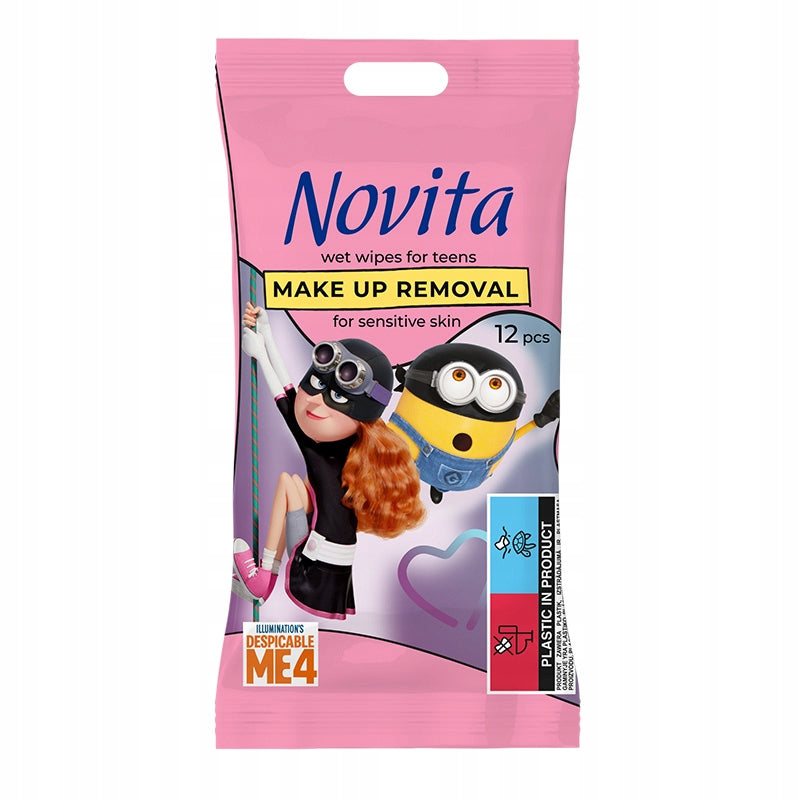 Set of Bandanas GoWipes + Novita Minions 1+1, 44 pcs. + 12 pcs. Manufacturer code 4823071664829