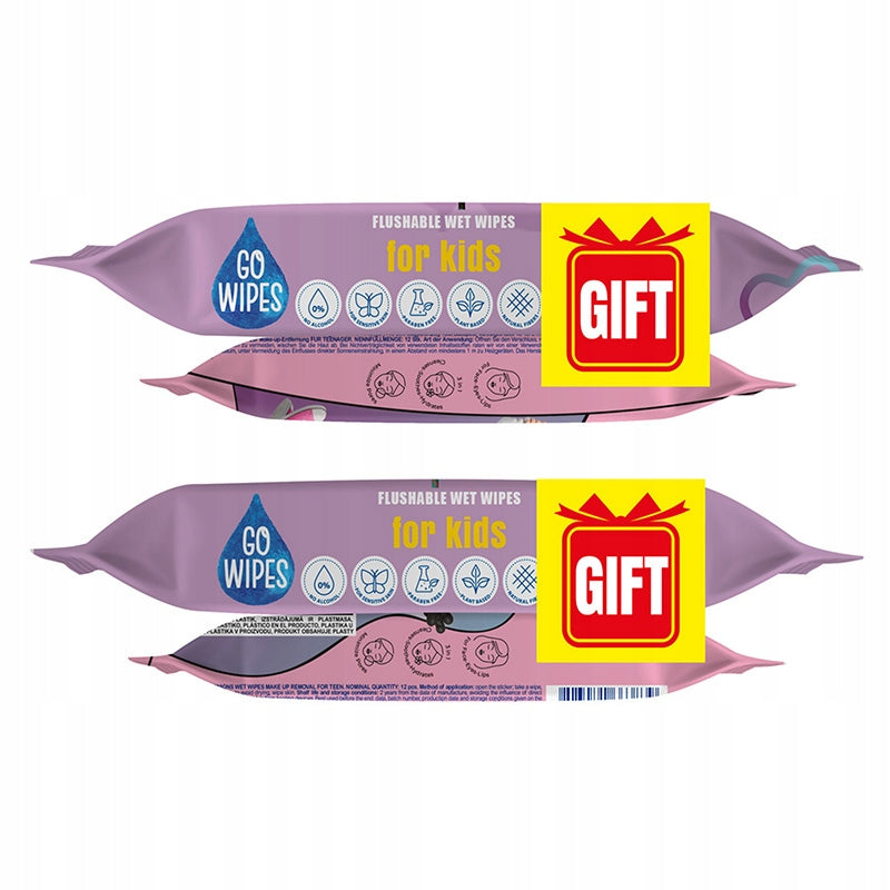 Set of Bandanas GoWipes + Novita Minions 1+1, 44 pcs. + 12 pcs.