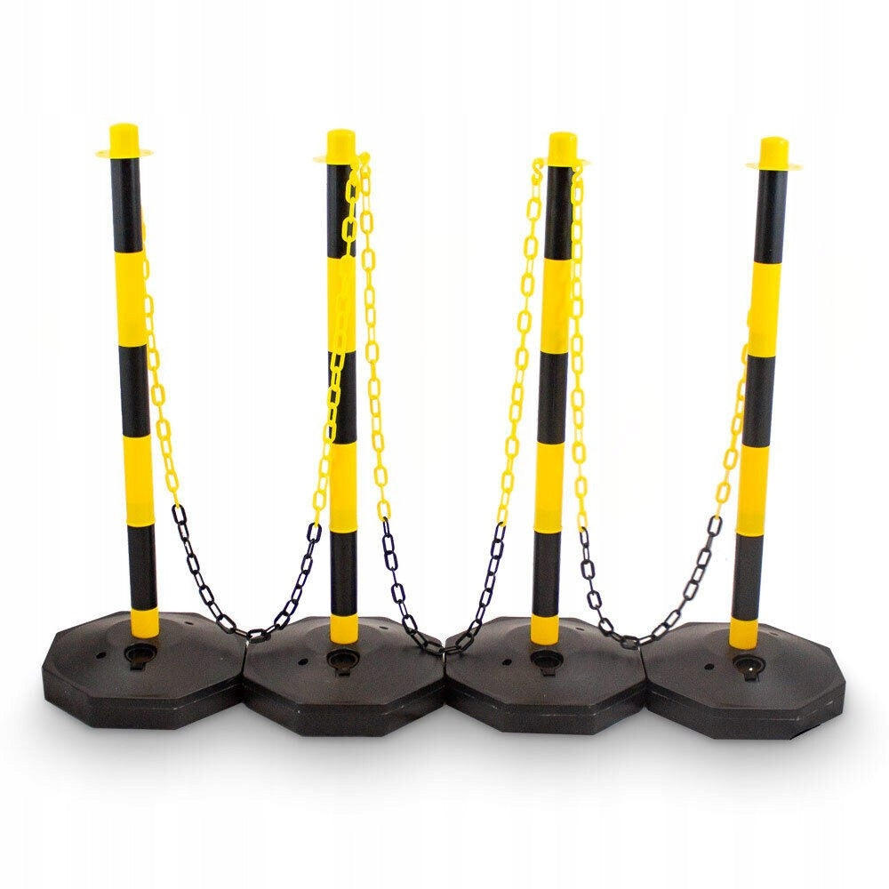 Set of Barrier Posts with Chains 150 cm Stability Mobility Manufacturer code HD19056