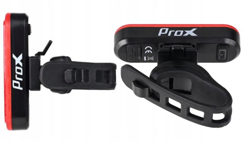 Set of Bike Lights Front+Rear 400 LM USB-C PROX HYDRA II 1100mAh Brand Prox