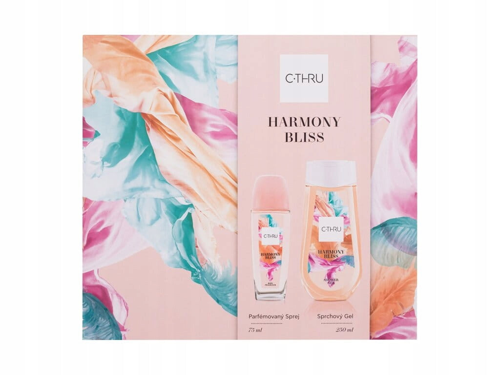 Set of C-THRU Harmony Bliss Body Spray 75ml + Shower Gel 250ml