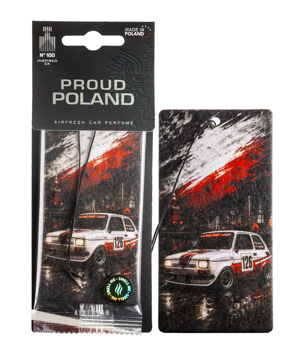 Set of Car Pendants PROUD POLAND For Car Fragrances 4pcs For Gift Manufacturer AirFresh