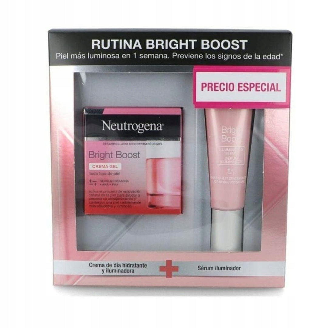 Set of Cosmetics Neutrogena Bright Boost 2 Parts