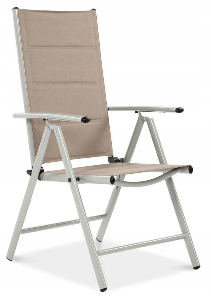 Set of Dining Garden Furniture SYDNEY Table 150cm 6x Garden Chair Main material metal
