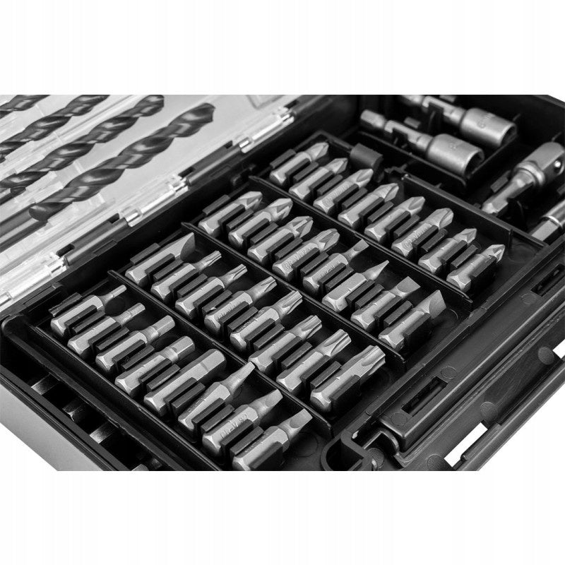 Set of Drill Bits and Bits Caps 66 elements for Metal Wood GRAPHITE 56H61 Product weight with unit packaging 0.99 kg