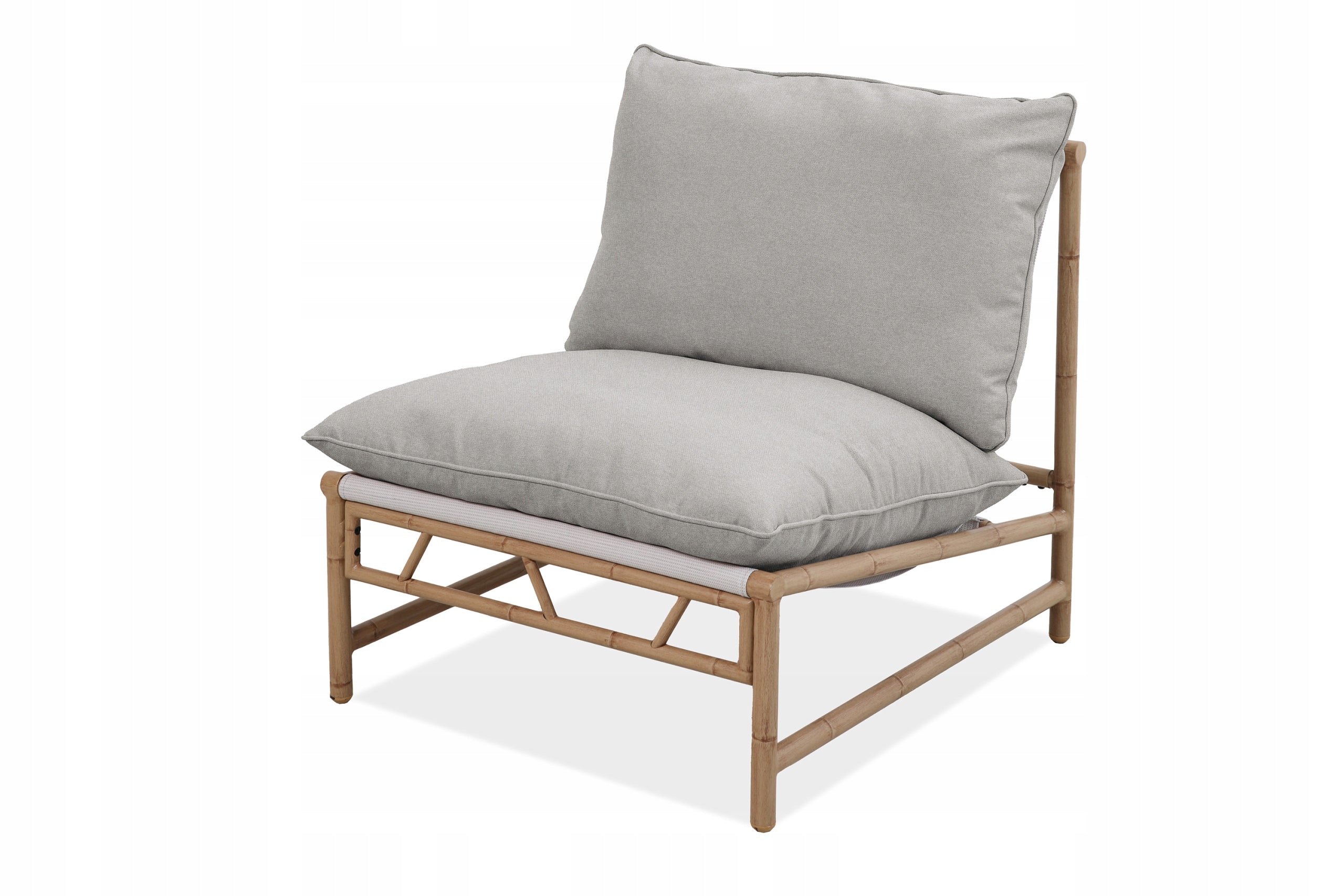 Set of Garden Furniture MAKANI Garden Furniture Armchair Table for Terrace Balcony Number of items in the set 4