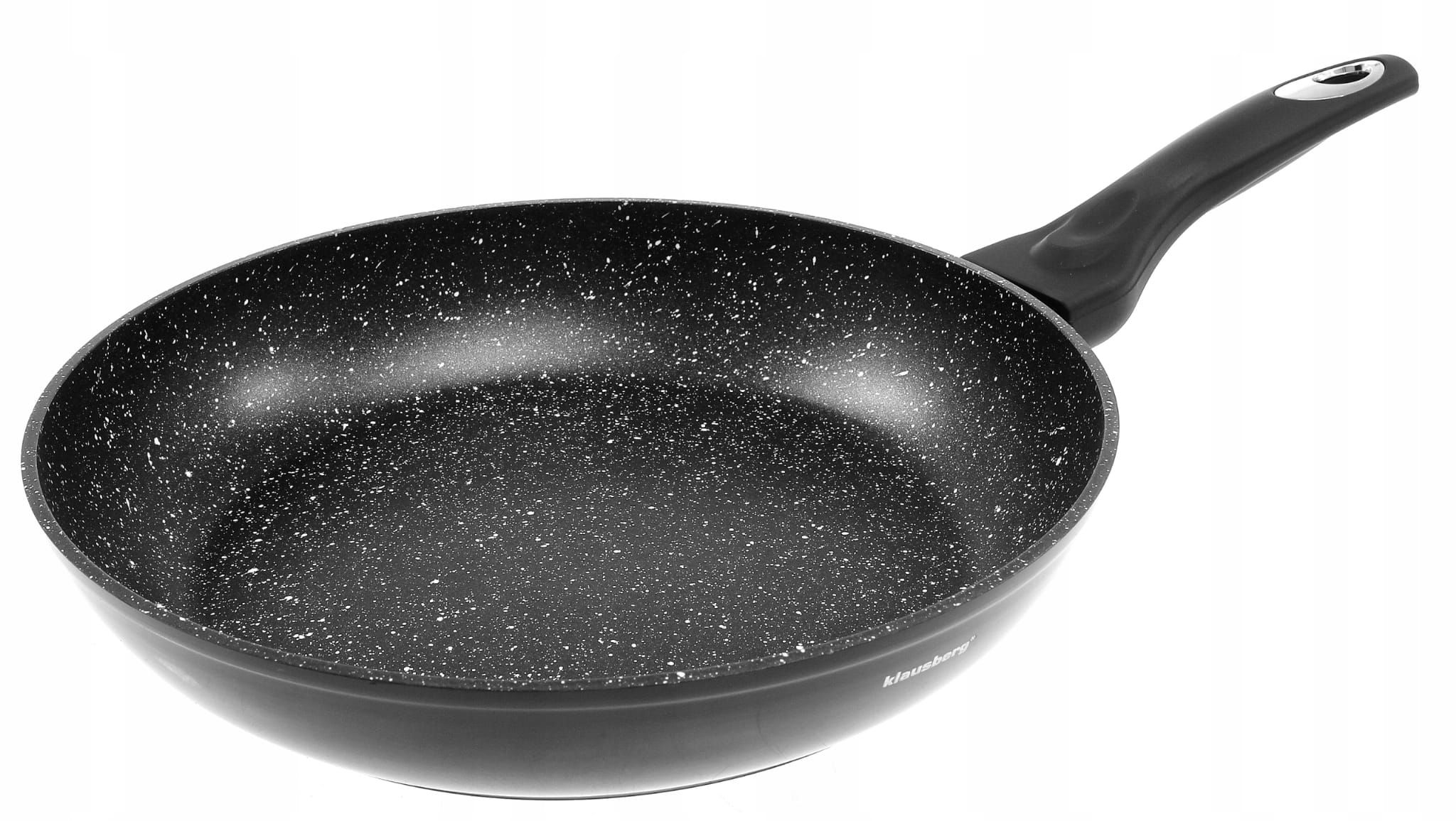 Set of Granite Pots Set of pots 15 el Induction Gas KLAUSBERG Line Marmo