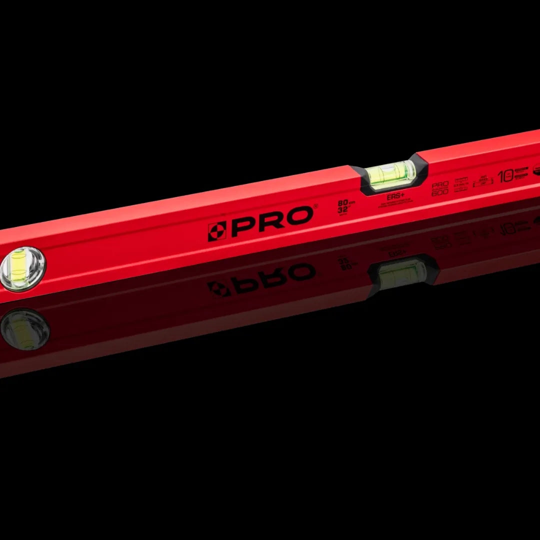 Set of Levels PRO 40 80 100 120 cm Levels Polish Waserwaga Set Manufacturer code PRO-P4811