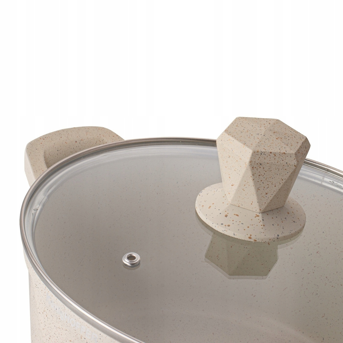 Set of Marble Pots INDUCTION LID Konighoffer Corte 20/24/28 Product weight with unit packaging 6.5 kg