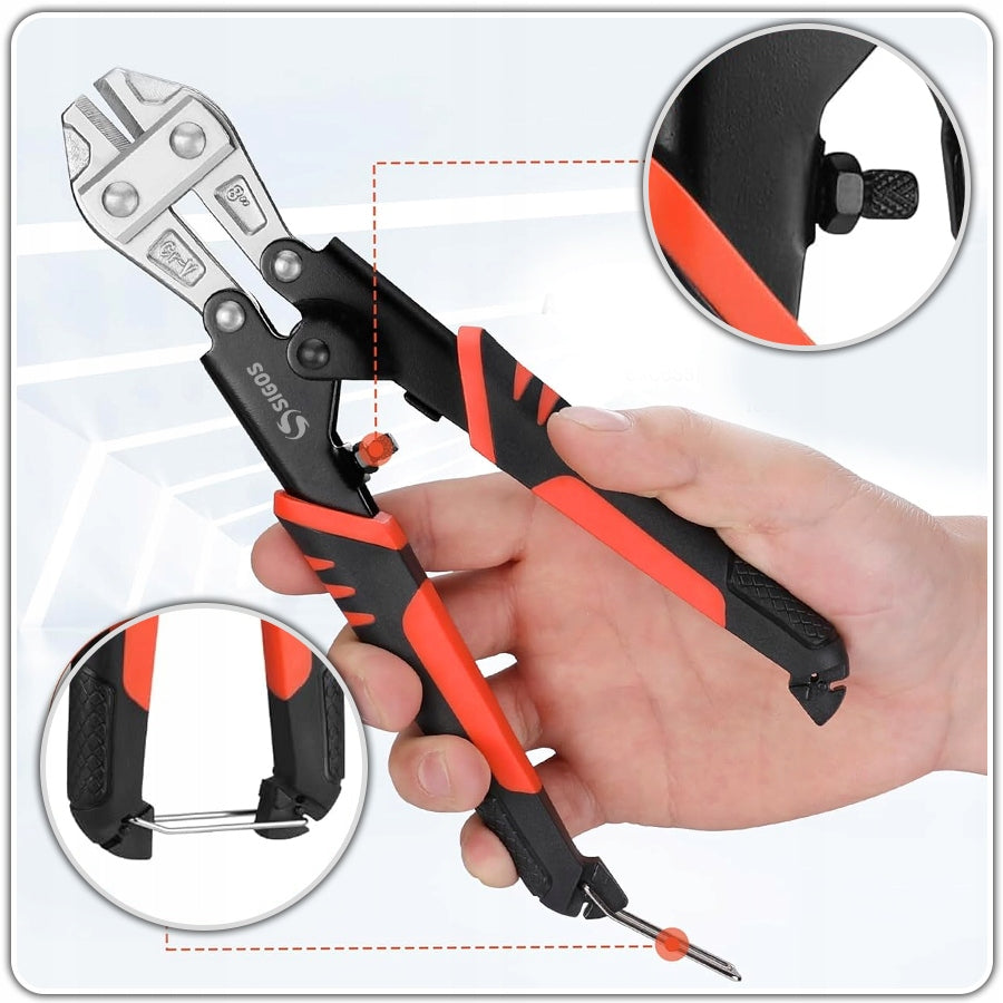 Set of Metal Shears 3 Pcs Clamp Pliers for Rod Screw Wire Manufacturer code SIGOS NOŻYCE SZCZYPCE CĘGI