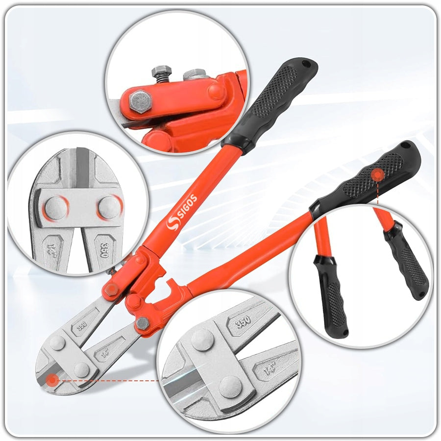 Set of Metal Shears 3 Pcs Clamp Pliers for Rod Screw Wire Packaging status original