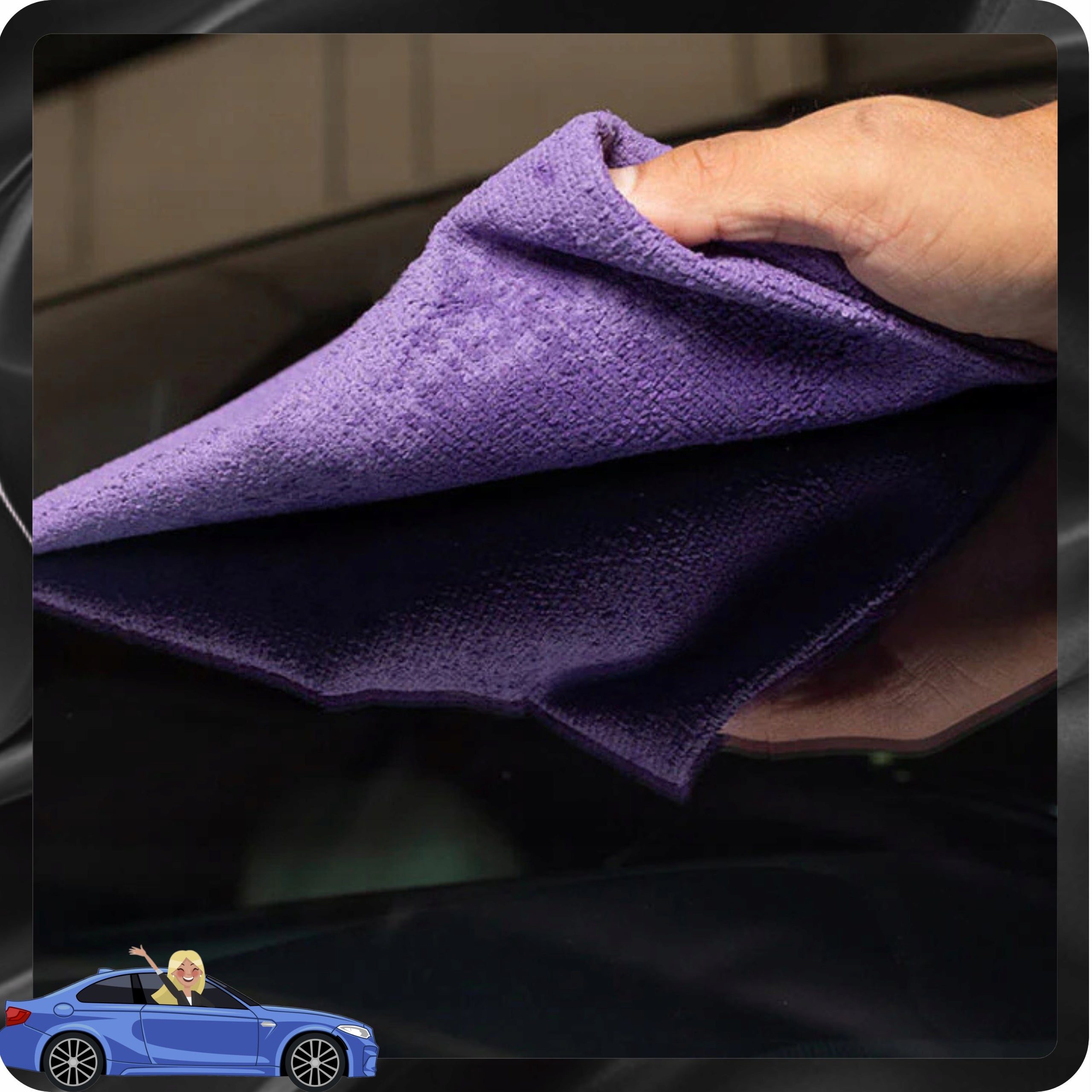 Set of Microfiber BLEND BROTHERS Blankie 5pcs 300gsm Purple Universal Manufacturer code AEP-001-5