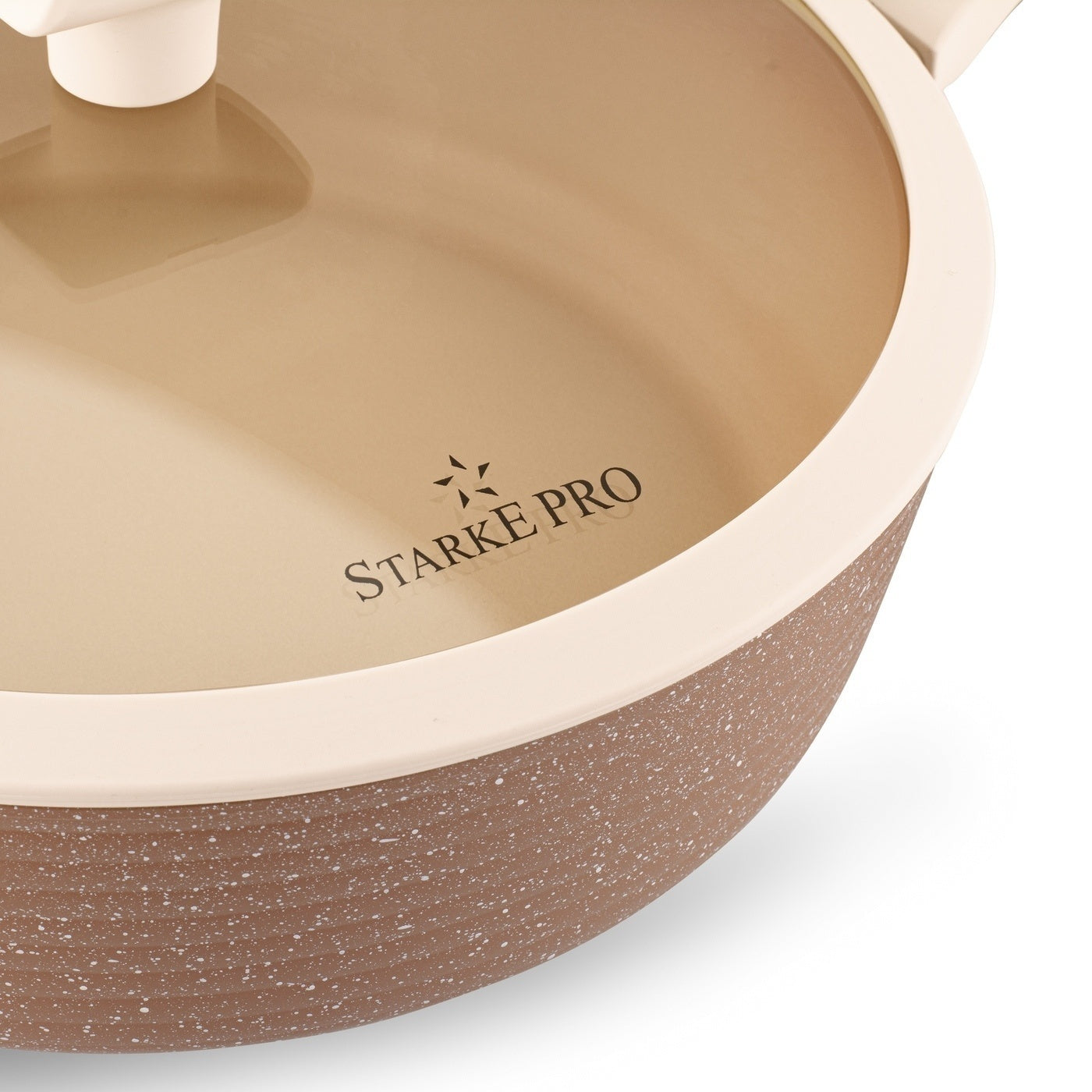 Set of PAN POTS set INDUCTION with LID Starke Pro Coretto 10el Additional information suitable for ceramic cooker suitable for electric cooker suitable for gas cooker suitable for induction cooker heat-resistant handles cover included