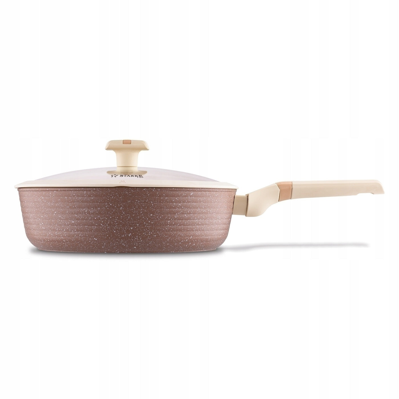 Set of PAN POTS set INDUCTION with LID Starke Pro Coretto 10el Coating type non-stick