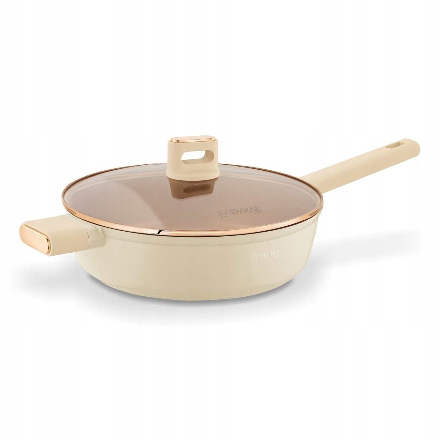 Set of POTS Induction PAN Rondel Starke Pro Starlet Beige 10 el Material aluminum