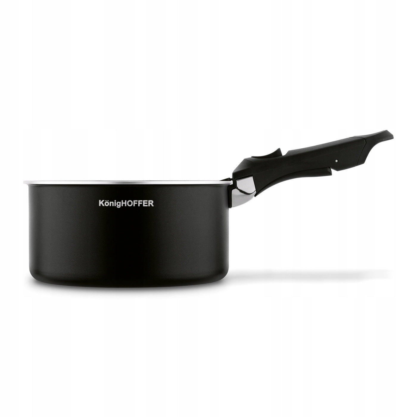 Set of POTS WITH DETACHABLE HANDLE INDUCTION Gas Konighoffer Spinel Black 4 el Number of items in the set 4
