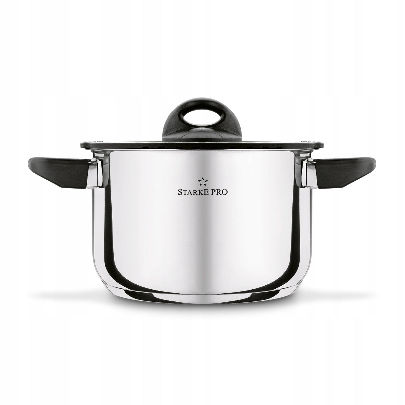 Set of POTS induction LID STEEL set GAS Starke Pro Sante 8 el Coating type steel