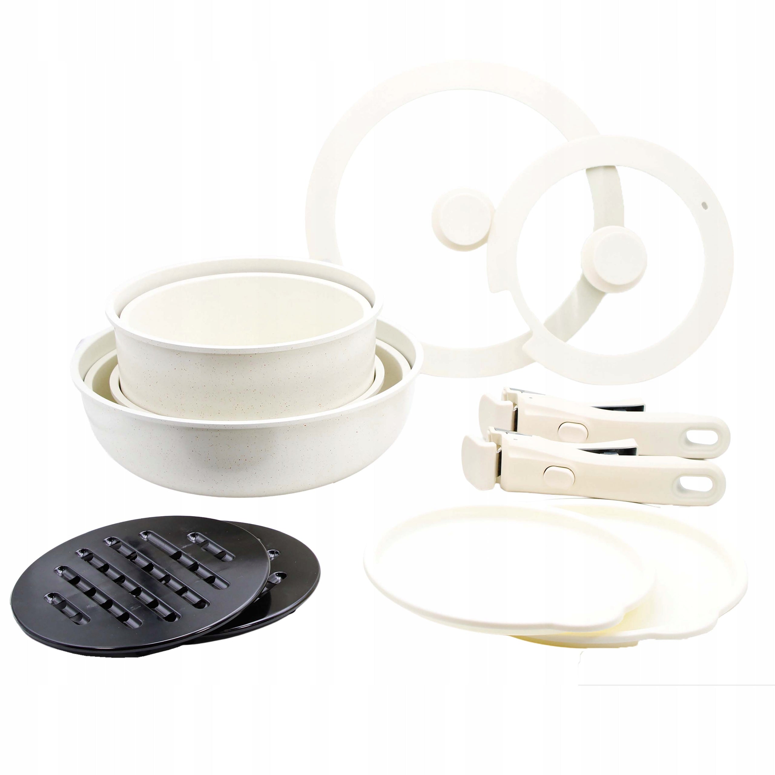 Set of Pan Pots with Covers 13el Number of items in the set 13