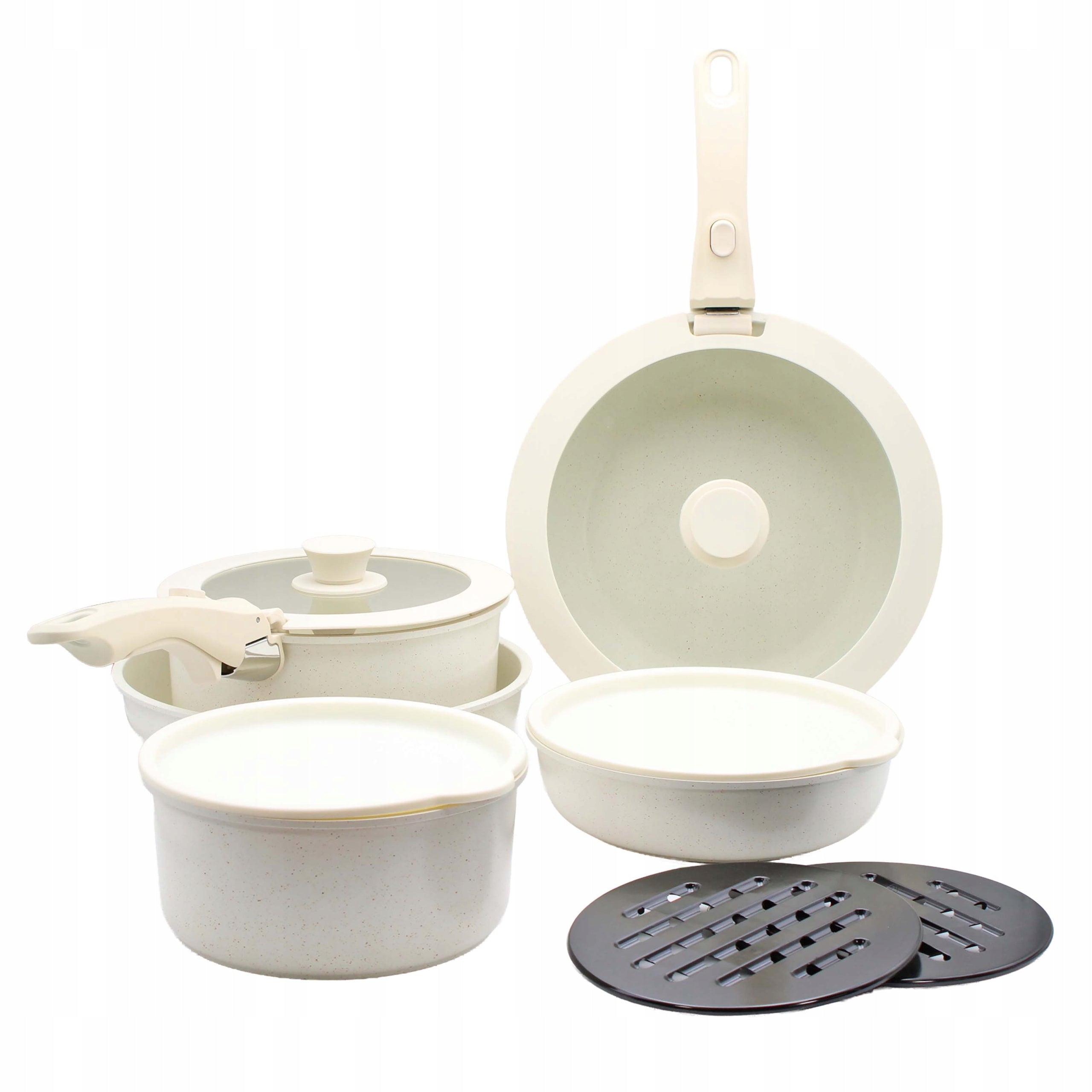 Set of Pan Pots with Covers 13el Packaging status original