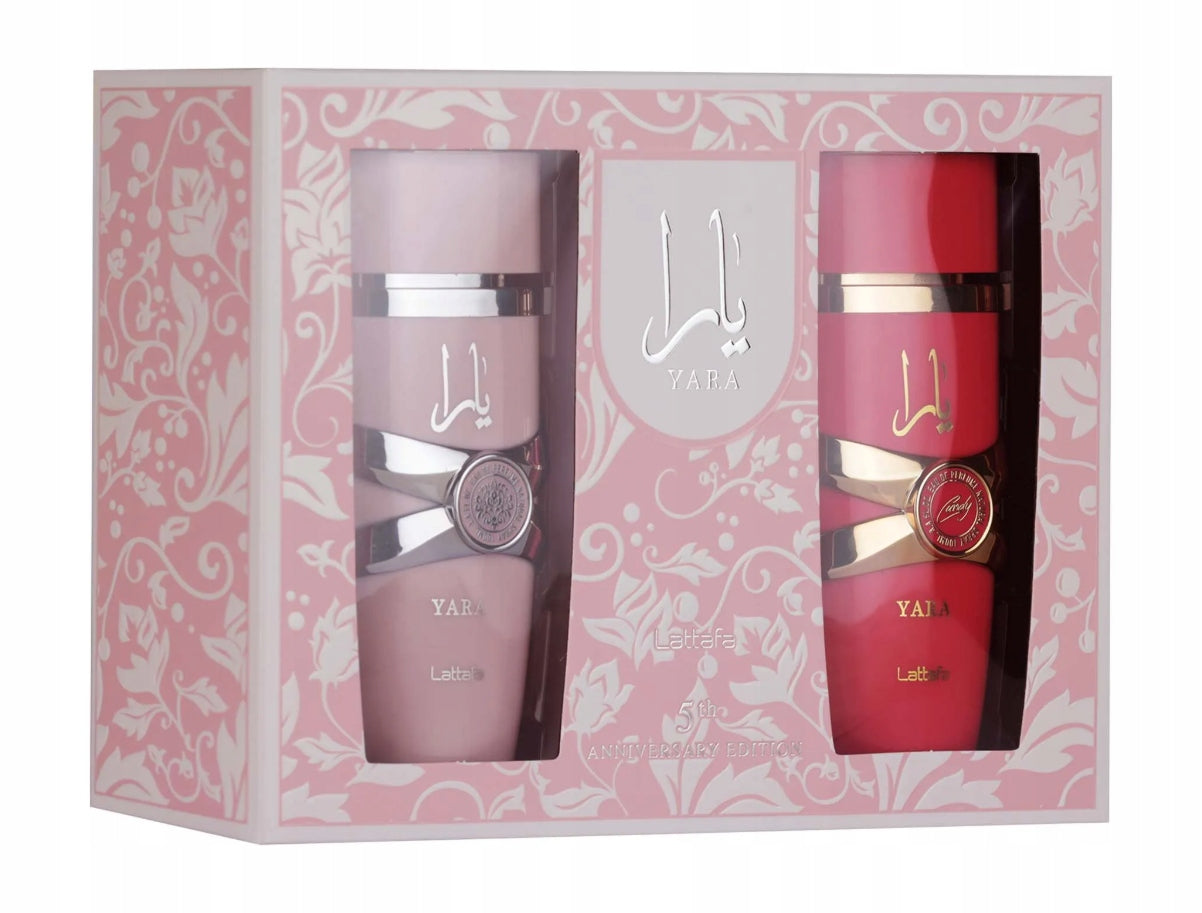 Set of Perfumes Yara & Yara Candy Anniversary Edition Lattafa 2x100ml EDP