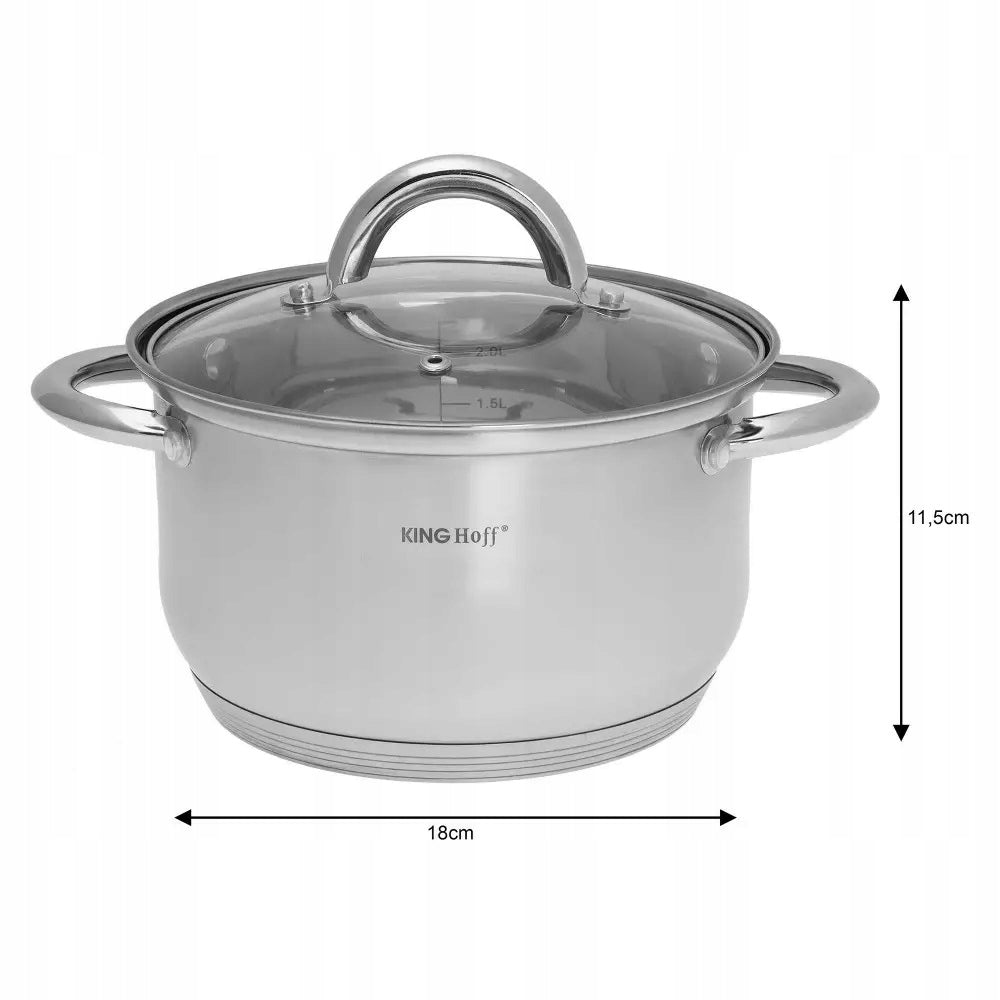 Set of Pots Set of 8 el. Induction Gas Large Line kuchnia