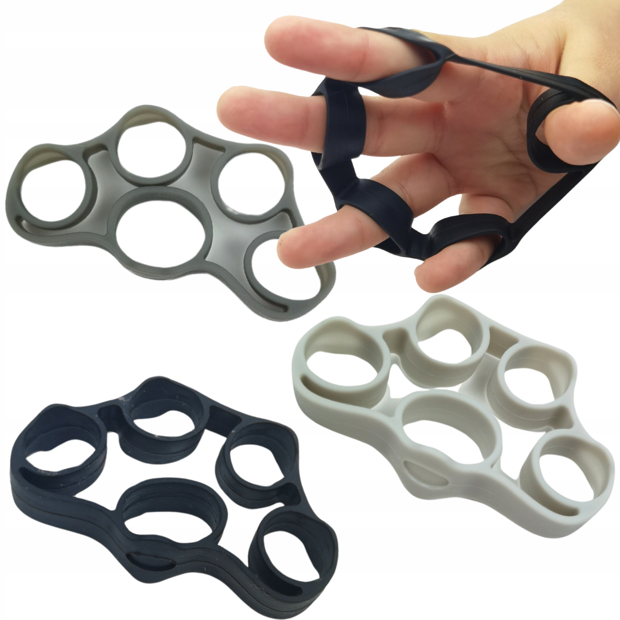 Set of Rubbers for Rehabilitation of Finger Exercise Wrist 9el HAND TRAINER Packaging status original