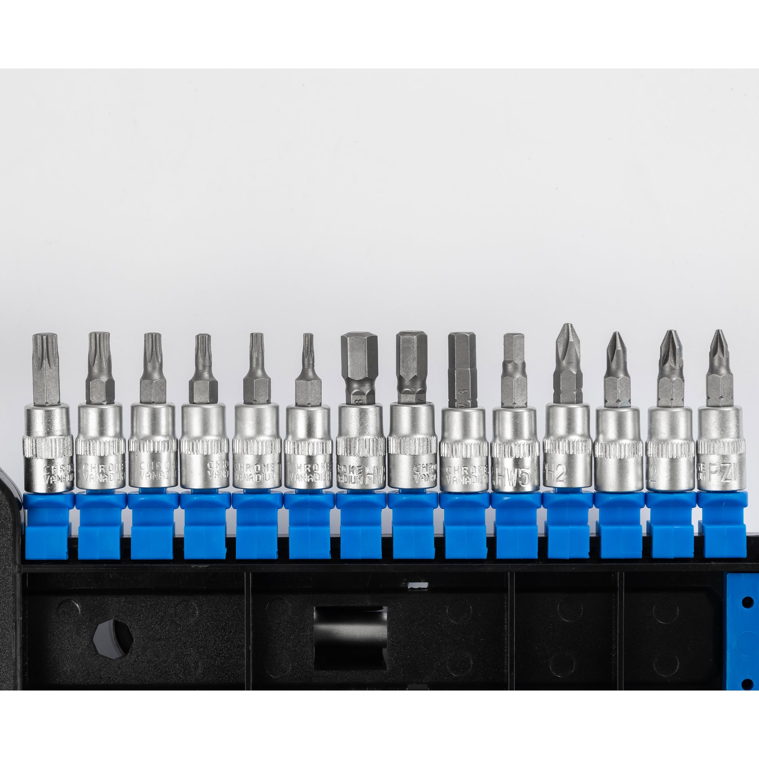 Set of Socket Wrenches Ratchet 1/4'' Torx Imbus 28el Bit Extension. Product weight with unit packaging 2 kg