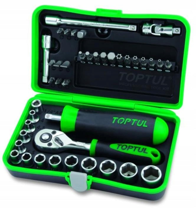 Set of Socket Wrenches TOPTUL GADW4101 (41 elements)