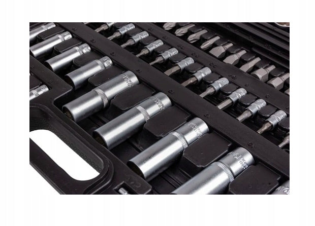 Set of Socket Wrenches Tools 108 Elements In Torx Suitcase Number of items in the set 108