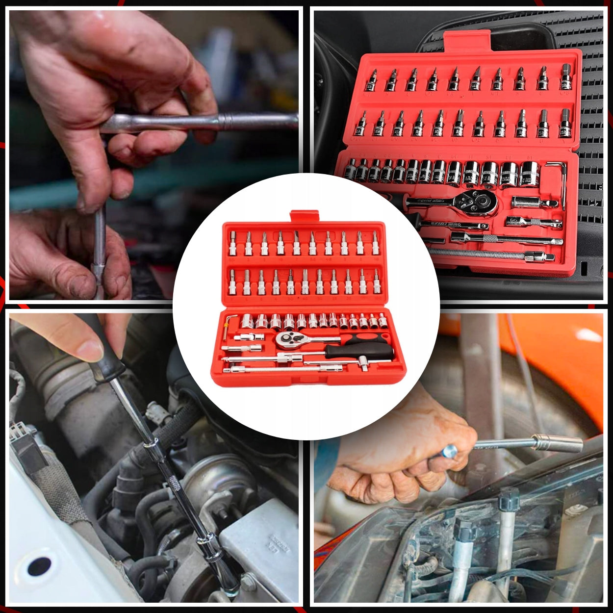 Set of Socket Wrenches Torx Socket Wrenches Suitcase Caps 46el EAN (GTIN) 5907745915949