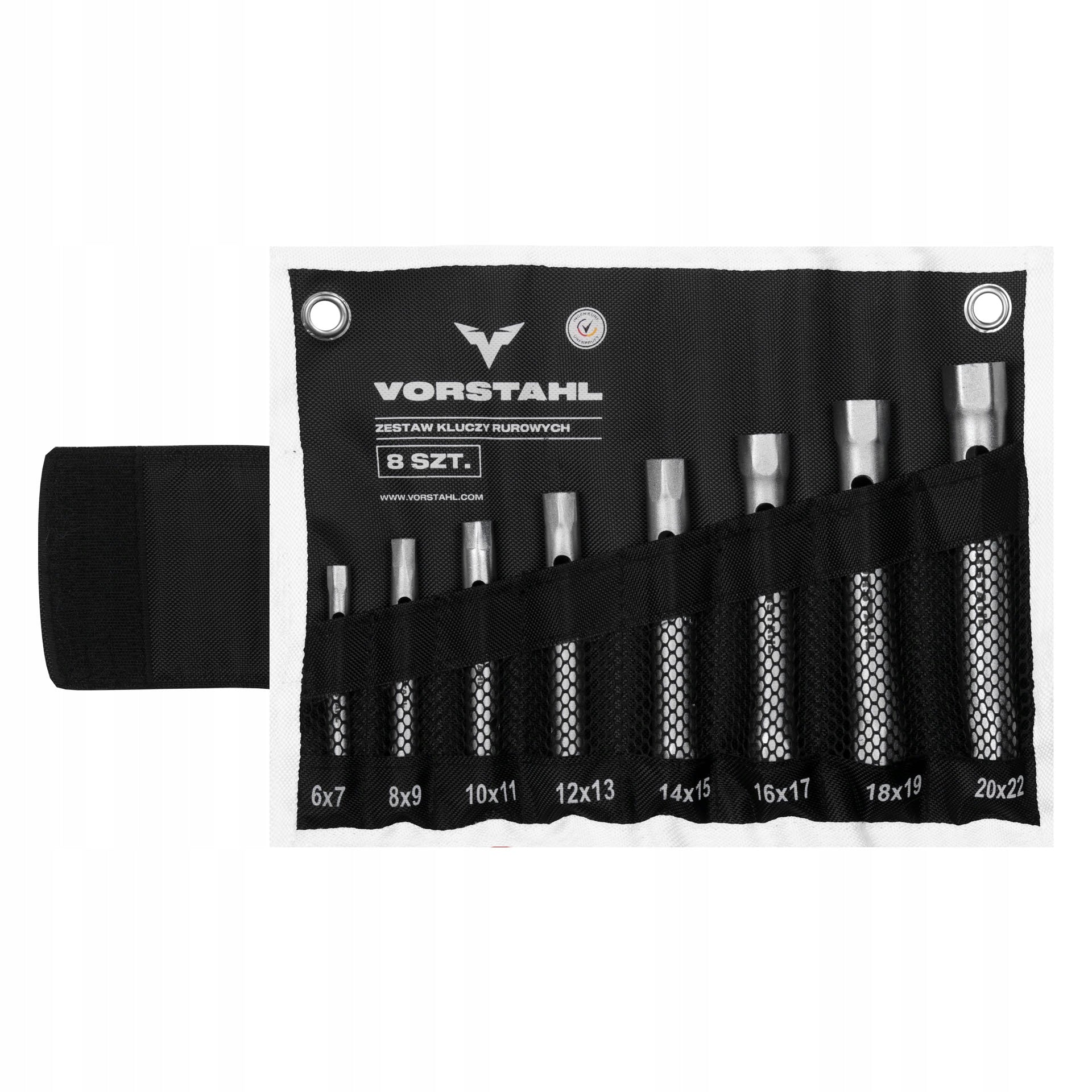 Set of Tubular Wrenches Pipe WRENCHES 8pcs > 6 - 22mm < Vorstahl