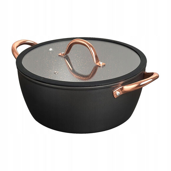 Set of aluminium pots MG Home Rose Gold 6el Non-stick induction Brand MG Home