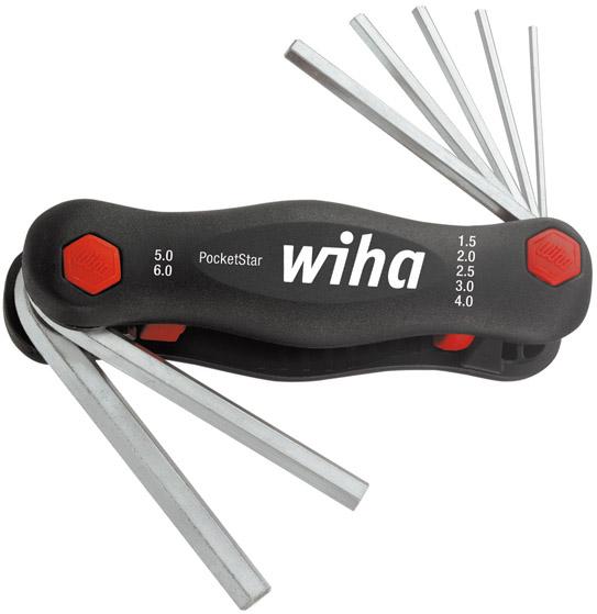 Set of angle wrenches, Imbusy 1,5-6mm Wiha